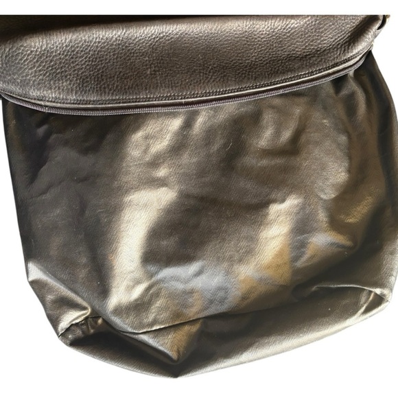 Balpri Black Genuine Leather Shoulder Bag / Crossbody Bag Made In Spain Top Zip - Picture 12 of 16